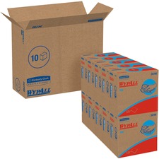 Kimberly KCC 34790CT Wypall Kimberly-clark X60 Wipers - 9.10 X 16.80 -