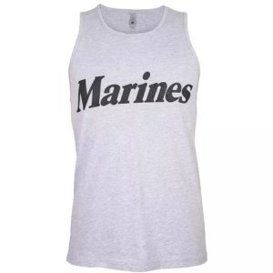 Fox 64-69 L Mens Tank Top Grey - Marines Large