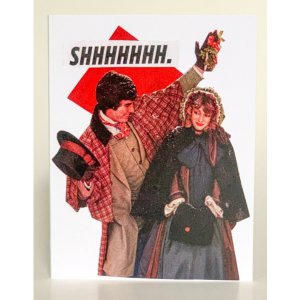 Barnes SQ4851675 Shhhhhhh... Greeting Card (pack Of 6)