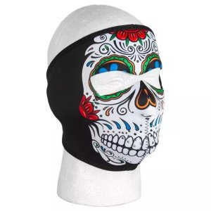 Fox 72-600 Neoprene Thermal Face Mask - Muerte Skull