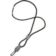 National 8455016130192 Skilcraft Premium Round Cord Neck Lanyard - 12 