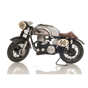 Old AJ120 Metal 1952 Norton Manx British Model Racing Motorcyle- 1:8 S