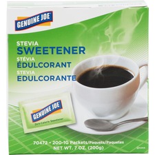 Genuine GJO 70472 Joe Stevia Natural Sweetener Packets - 0 Lb (0 Oz) -