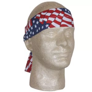 Fox 83-886 Cooldanna 6 Pack - Wavy American Flag