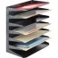 Mmf MMF 2647HLBK Mmf Horizontal Desk File Trays - 7 Compartment(s) - 7