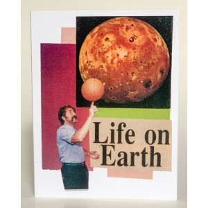 Barnes SQ3660765 Life On Earth Greeting Card (pack Of 6)