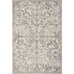 Homeroots.co 353873 3' X 5' Polypropylene Ivory Area Rug