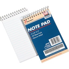 National 7530014547392 Skilcraft Mini Memo Pad - 50 Sheets - Spiral - 