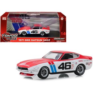 Greenlight 86334 1971 Datsun 240z 46 John Morton Brock Racing Enterpri