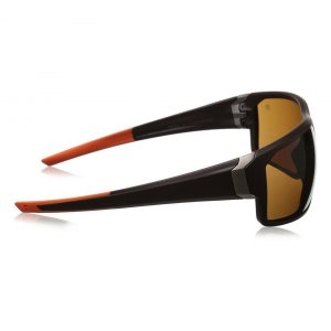 Tag 669222202691503 Th9222-202 Racer Brown Orange Wraparound Sunglasse