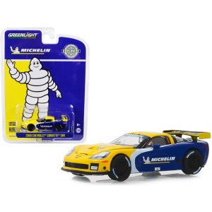 Greenlight 30074 2009 Chevrolet Corvette C6r Michelin Tires Hobby Excl