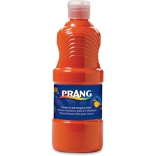 Dixon DIX 21602 Prang Liquid Tempera Paint - 16 Fl Oz - 1 Each - Orang