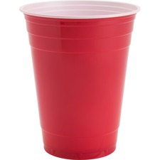 Genuine GJO 11251 Joe 16 Oz Plastic Party Cups - 16 Fl Oz - 50  Pack -