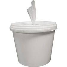 Nps NPC 94400 Spilfyter Wipes Kit Bucket - 300 Sheetsroll - White Per 