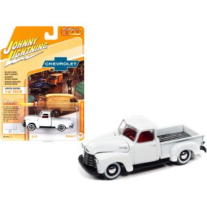 Johnny JLCG026-JLSP166B 1950 Chevrolet 3100 Pickup Truck White Classic