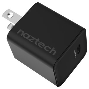 Naztech 15441 20w Mini Wall Chrgr Blk