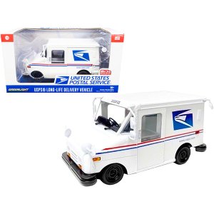 Greenlight 51412 Usps Llv Long Life Postal Delivery Vehicle White With