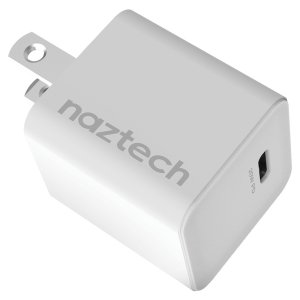 Naztech 15440 20w Mini Wall Chrgr Wht