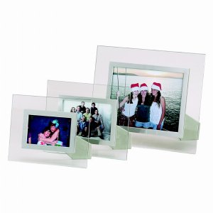 Creative 23681 Clear Glass Frame, Holds 5 X 7 Overall