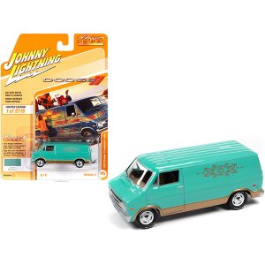 Johnny JLCG026-JLSP167B 1976 Dodge Tradesman Van Custom Mint Green And