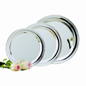 Creative 22494 Simon Tray, Nickel Plated 8 Dia