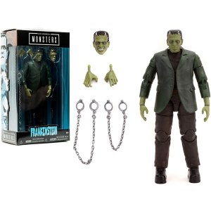 Jada 31958 Frankenstein 7 Moveable Figurine With Chains And Alternate 