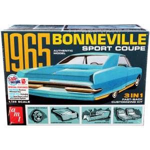 Amt AMT1260 Skill 2 Model Kit 1965 Pontiac Bonneville Sport Coupe 3-in