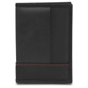 Travelon 82860-500 Safeid Accent Passport Case  Bi-fold Wallet, Black