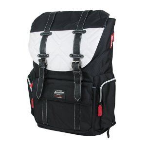 Travelers BP-16818WB Heavy Duty Scout 18 Laptop Backpack - Blackwhite