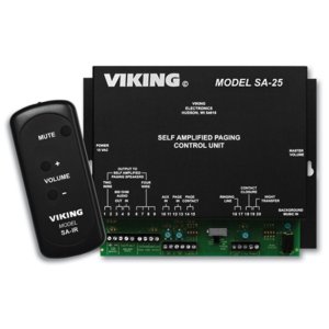 Viking VK-SA-25 Vk-sa-25 Self Amplified Paging System Control