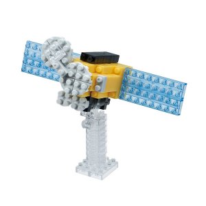 Nanoblock NBC199 Orbiting Solar Observatory Building Kit 3d Puzzle