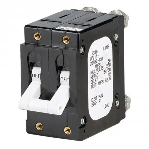 Paneltronics 206-131 C Frame Magnetic Circuit Breaker - 50 Amp - Doubl