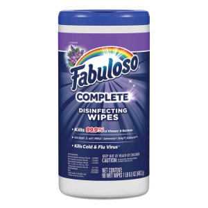 Colgate CPC 06489 Fabuloso Disinfecting Wipes - Ready-to-use Wipe - La