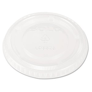 Dart LDSS23-0090 Lid,souffle,2.5oz,clr