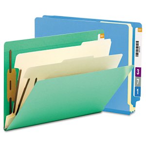 Smead 26837 Folder,end Tb,clas,ltr,gn