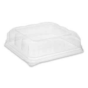 Pactiv 75S20SDOME Lid,fsquare Dome 6x6,clr