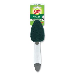 3m MMM 6504 Scotch-brite Heavy-duty Dishwand - 1each - Plastic - Green