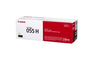 Original Canon 3017C001 055h Toner Cartridge - Yellow - Laser - High Y