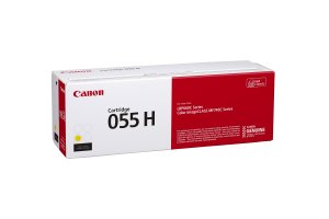 Original Canon 3017C001 055h Toner Cartridge - Yellow - Laser - High Y