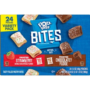 Kelloggs KEB 24913 Pop Tarts Bites Variety Pack - Chocolatey Fudge, St