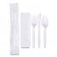 Hoffmaster 117799 Cutlery,kit,250ct,wh