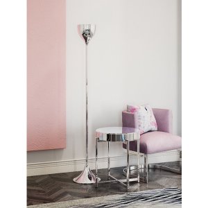 Zuo 50013 Neutrino Floor Lamp Chrome