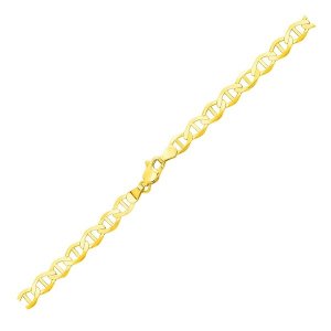 Unbranded 51769-24 5.5mm 10k Yellow Gold Mariner Link Chain Size: 24''