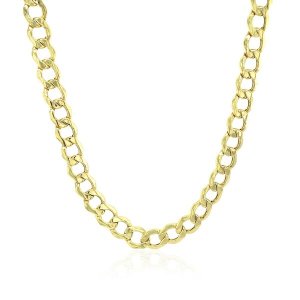 Unbranded 03960-20 5.3mm 10k Yellow Gold Curb Chain Size: 20''