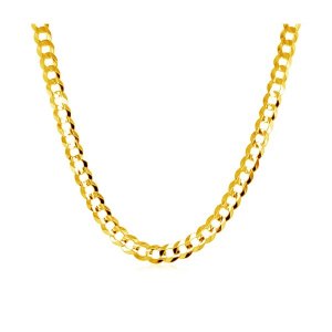 Unbranded 76074-24 3.2mm 10k Yellow Gold Curb Chain Size: 24''