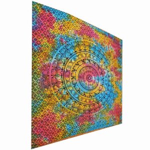 Wild TAPD322 Elephant Mandala Chakra Star Tapestry