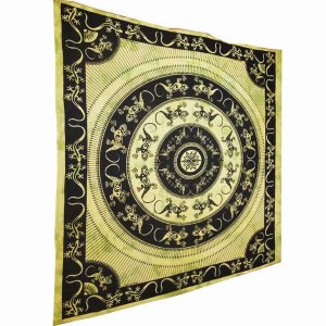 Wild TAPD225 Lizard Mandala Bohemian Tapestry Bedsheet