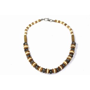 Wild 85 Horn  Bone Tribal Style Necklace