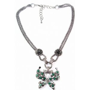 Wild 8-B Dazzling Butterfly Necklace