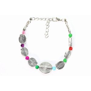 Wild 110 Infinity Spiral Charm Bracelet